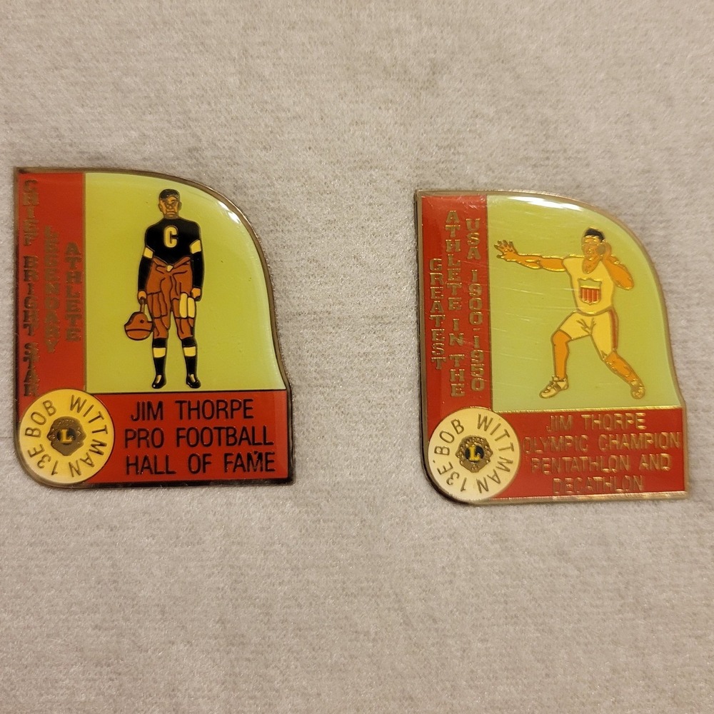 Jim Thorpe Lions‎ Club Pro Football Hall of Fame Olympic Champion